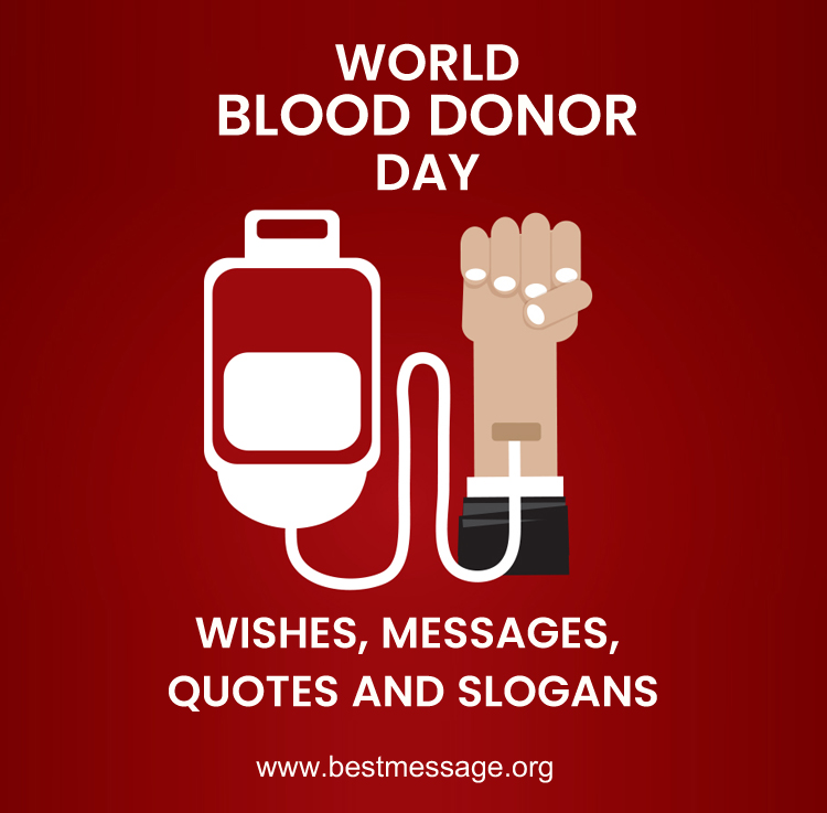 World Blood Donor Day Wishes, Blood Donation Messages