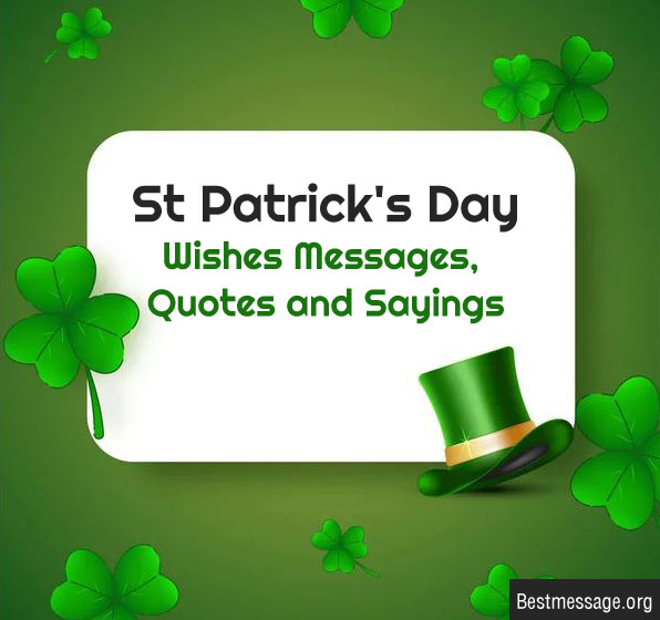 St Patrick's Day Wishes Messages, Quotes